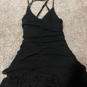 Wild Fable Charcoal Spaghetti Strap Dress